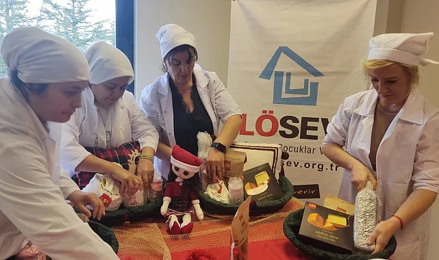 LÖSEV'in anneleri üretiyor, çocuklar iyileşiyor