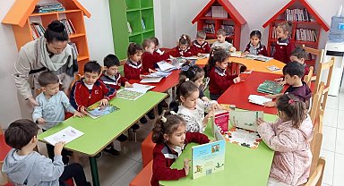Mektebim Koleji miniklerinden İZGİM'e ziyaret