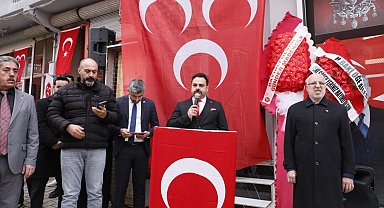 MHP Mardin Yeşilli İlçe Teşkilatı'nın yeni hizmet binası açıldı