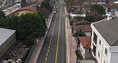 Sakarya'da Arifiye Zübeyde Hanım Caddesi yenilendi