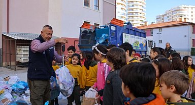 Selçuklu'da okullar sıfır atık yarıştı