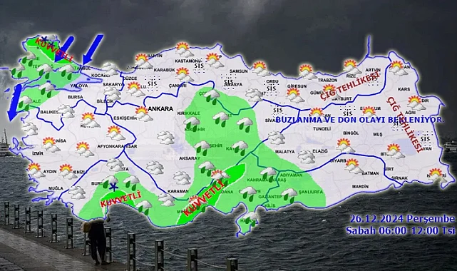 Türkiye genelinde bugün hava nasıl olacak?