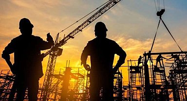 Üçüncü çeyrekte inşaat sektörü büyüdü, malzeme sanayi üretimi azaldı