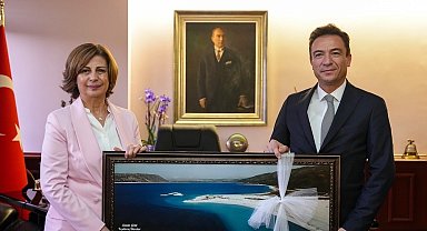 Yeşilova'dan Ayşe Ünlüce'ye ziyaret