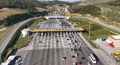 570 milyon araç otoyollardan geçti
