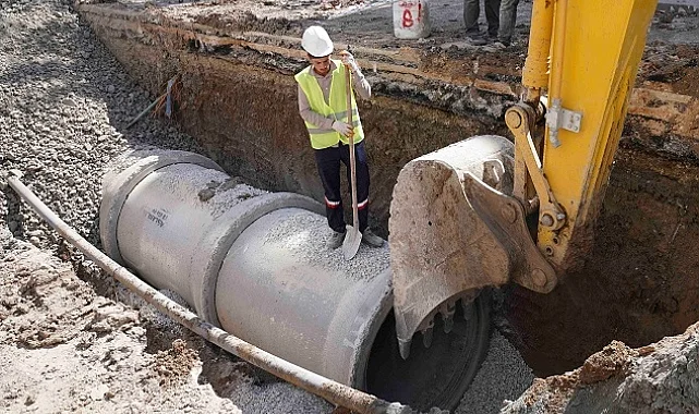 ASKİ'den Sincan Yenikent'teki su baskınlarına neşter