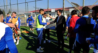 Başkan Gedemenli'den Akedaş Kahramanmaraş İstiklalspor'a moral ziyareti