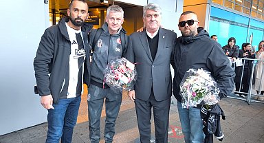 Beşiktaş'ı Almanya'da Dinslaken Beşiktaşlılar Derneği karşıladı