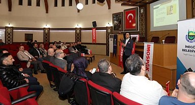 Bursa İnegöl'de fuar öncesi eğitim