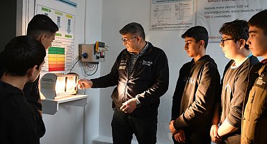 Bursa'da gençlere uygulamalı enerji tasarrufu eğitimi
