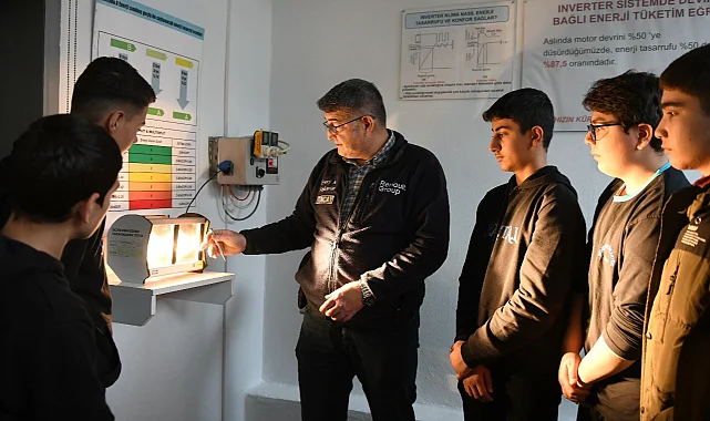 Bursa'da gençlere uygulamalı enerji tasarrufu eğitimi