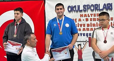 Bursalı lise öğrencisi halterde Türkiye Şampiyonu oldu