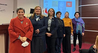 Edirne'de Türk Üniversiteli Kadınlar Derneği'nde görev değişimi