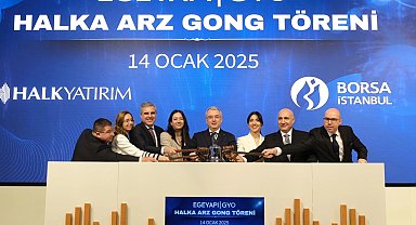 EgeYapı Avrupa GYO için ilk gong