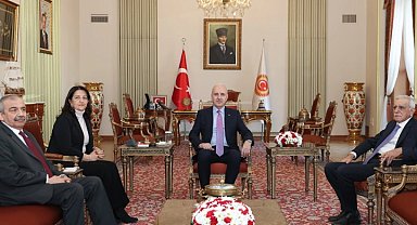 İmralı heyeti TBMM'de siyasi parti turlarına başladı