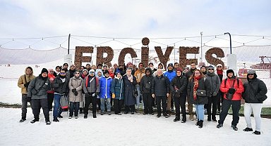 Kayseri Erciyes'e Büyükkılıç'tan ziyaret