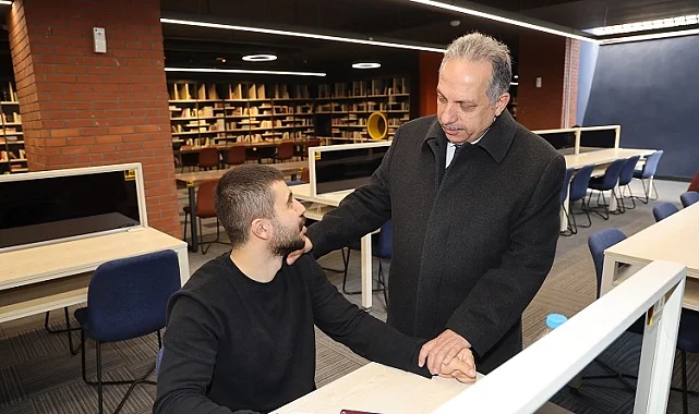 Kayseri Talas'ın kütüphanelerine ziyaretçi akını