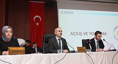 Kocaeli Çayırova'da olağanüstü meclis toplantısı yapıldı