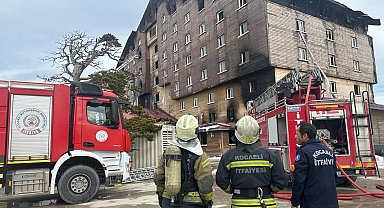 Kocaeli İtfaiyesi, Bolu'daki yangında aktif görev aldı