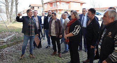 Kocaeli İzmit'te mahalleler yerinde dinleniyor