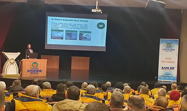 Malatya'da iş sağlığı ve çevre bilinci eğitimi düzenlendi