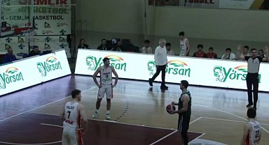 Sakarya Büyükşehir'in dev adamları Gemlik'te galip
