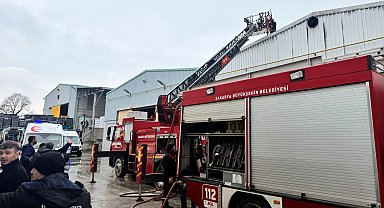 Sakarya itfaiyesinin hızlı müdahalesiyle olası facia önlendi