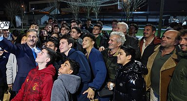 Sakarya'da Başkan Alemdar gençlerle buluştu