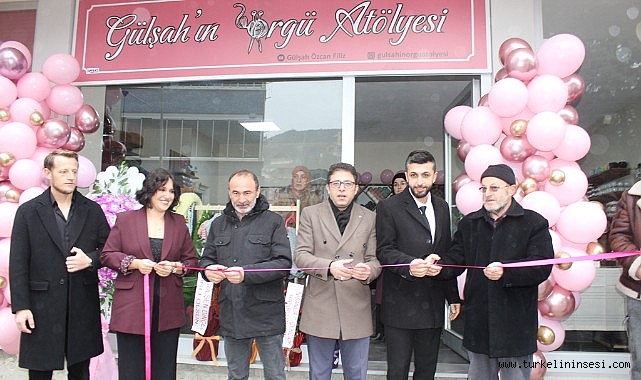 Türkeli’de Gülşah’ın Örgü Atölyesi açıldı