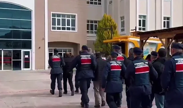 22 ilde Jandarma 'Kıskaç'ına 24 tutuklama!