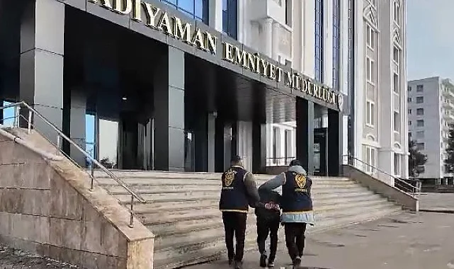 Adıyaman'da aranan hükümlü tutuklandı