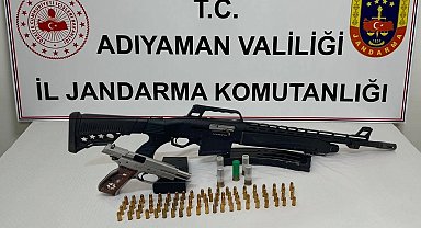 Adıyaman'da silah ve mühimmat operasyonu