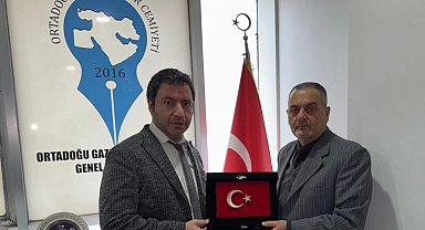 Ağrı Şeker Fabrikası Müdürü Erdoğan'dan, OGC Genel Başkanı Aydın'a ziyaret