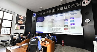 Ankara AKOM görevinin başında