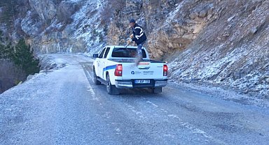 Antalya Büyükşehir ekiplerinden Alanya yollarında çalışma