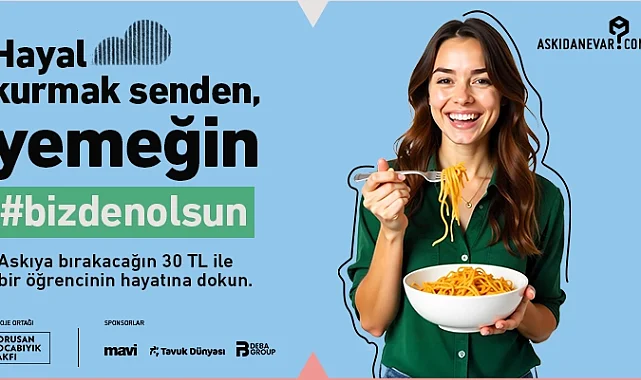 Askıda Ne Var, 1 milyon öğün hedefiyle "#BizdenOlsun" diyor