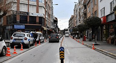 Balıkesir yollarında genişletme çalışması
