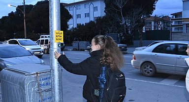 Balıkesir'de yaya güvenliği için butona basıldı