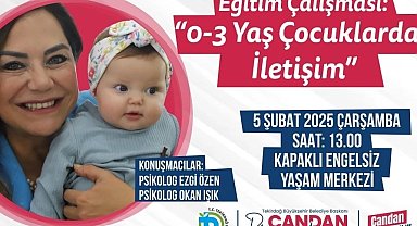 Belediyeden bebeklere iletişim eğitimi!