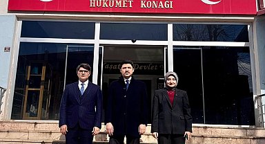 Bilecik Pazaryeri Kaymakamı Kahraman'a iade-i ziyaret