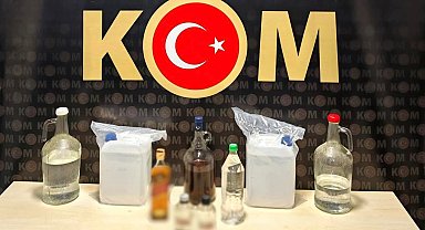 Bilecik'te etil alkol ve sahte içkiye el konuldu!