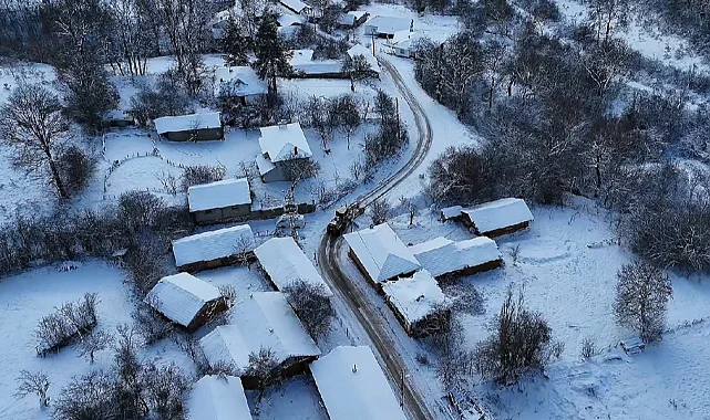 Bilecik'te karla mücadeleye devam