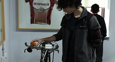 Bisiklet meraklısı öğrenciler Bursa'da buluştu