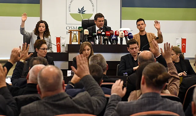 Bursa Osmangazi'de şubat meclisi toplandı