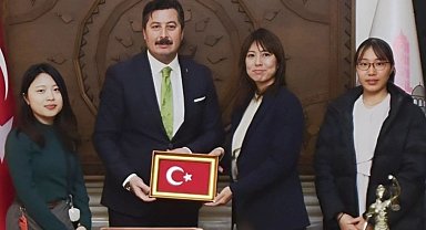 Bursa Yenişehir'in tarım politikası Japonya'nın da dikkatini çekti