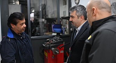 Bursa Yıldırım'da Başkan Yılmaz'dan Otosansit'e ziyaret