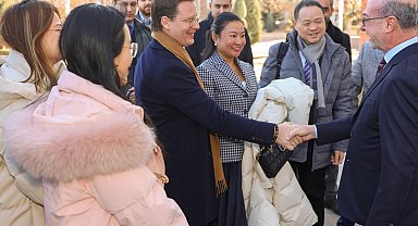 Çinli iş adamlarından Konya Selçuklu'ya ziyaret