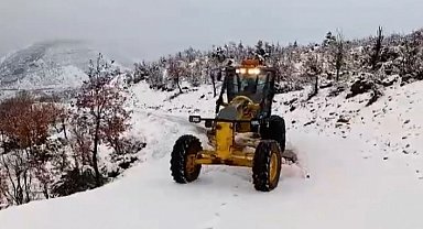 DBB kardan kapanan 129 kilometrelik yolu ulaşıma açtı