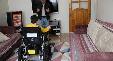 DBB'den engellilere yatak ve akülü tekerlekli sandalye desteği