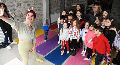 Edirne Keşan'da 200'den fazla çocuk eğlenerek öğrendi